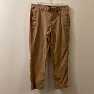 J. Crew Straight Leg Pants in Camel